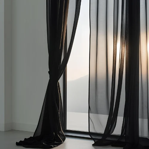 Sheer curtains