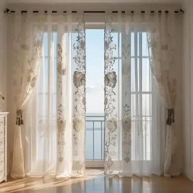 Sheer curtains