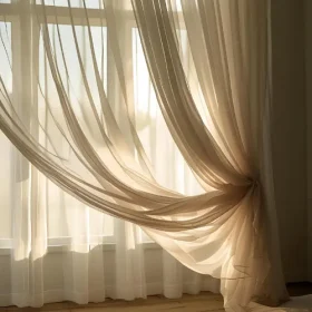 Sheer curtains