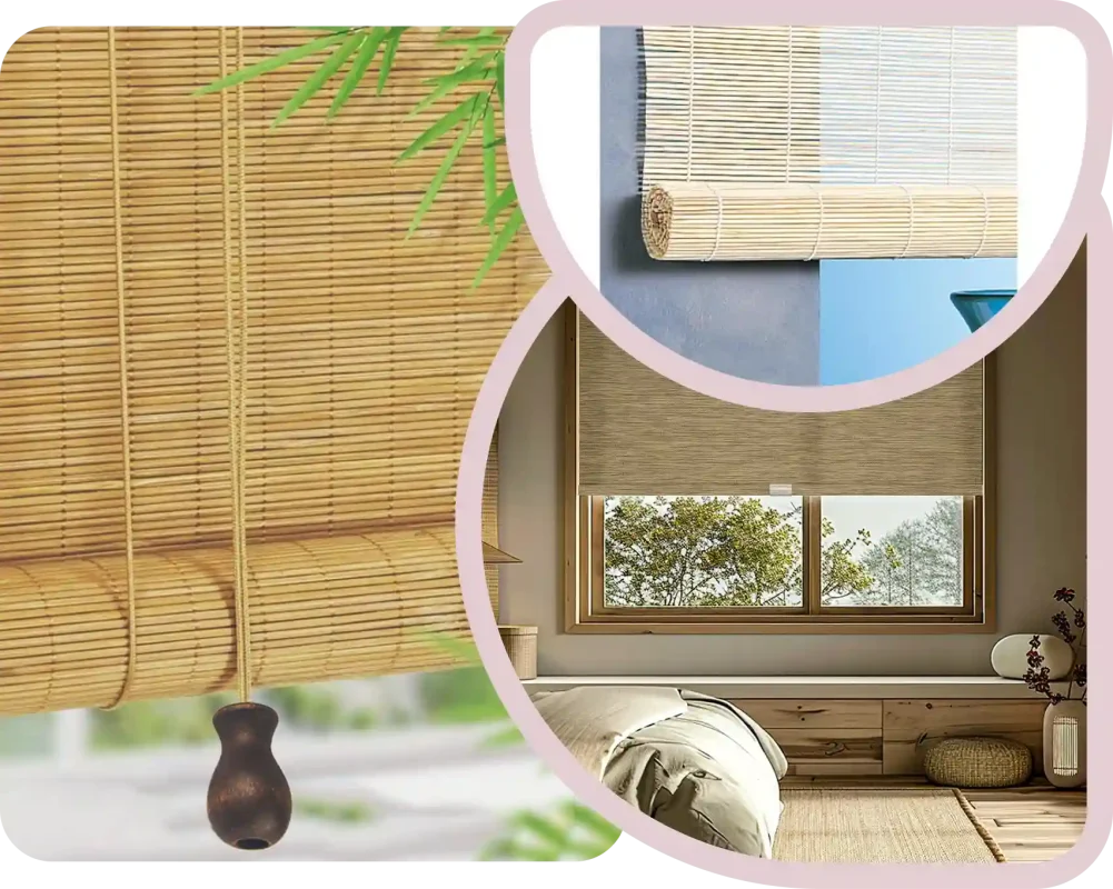 Design Custom Bamboo Blinds