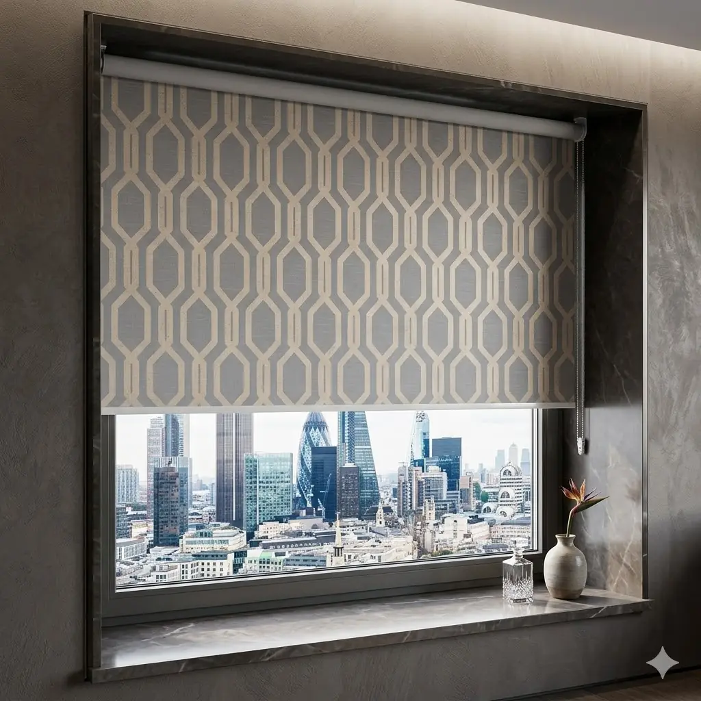 Hudson Blackout Electrical Roller Blind