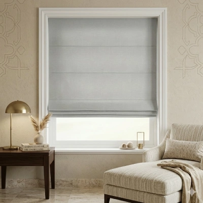Linoso Dove Roman Blind