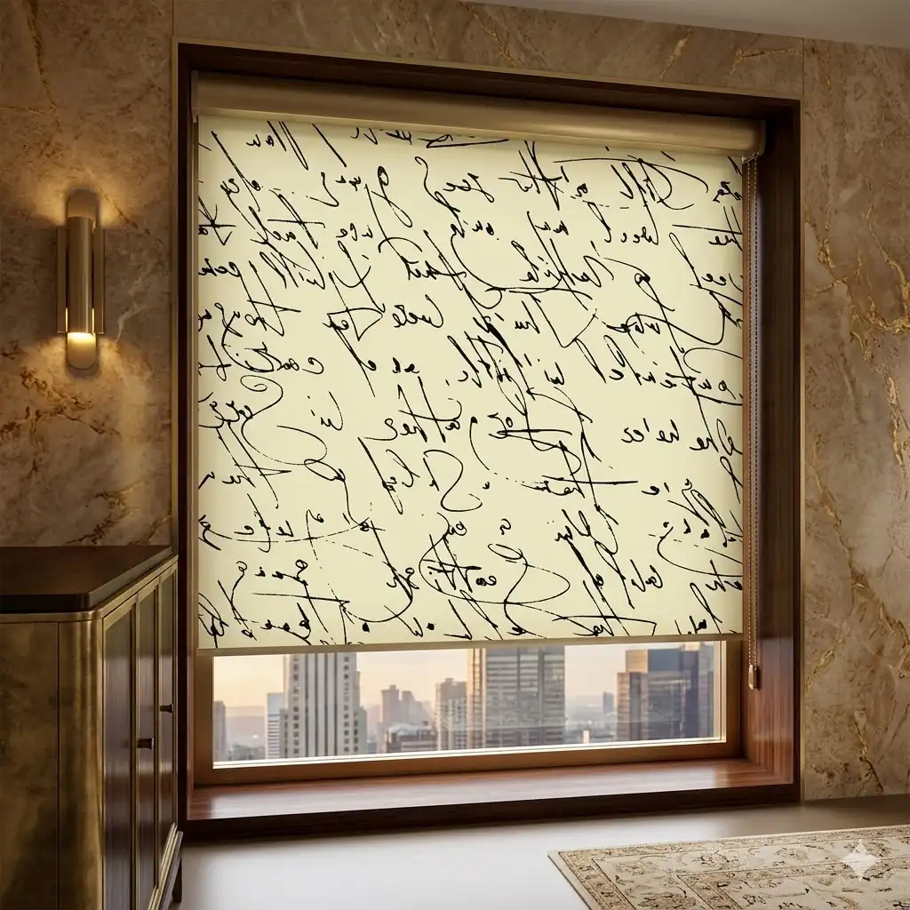Sunset Copper Roller Blind