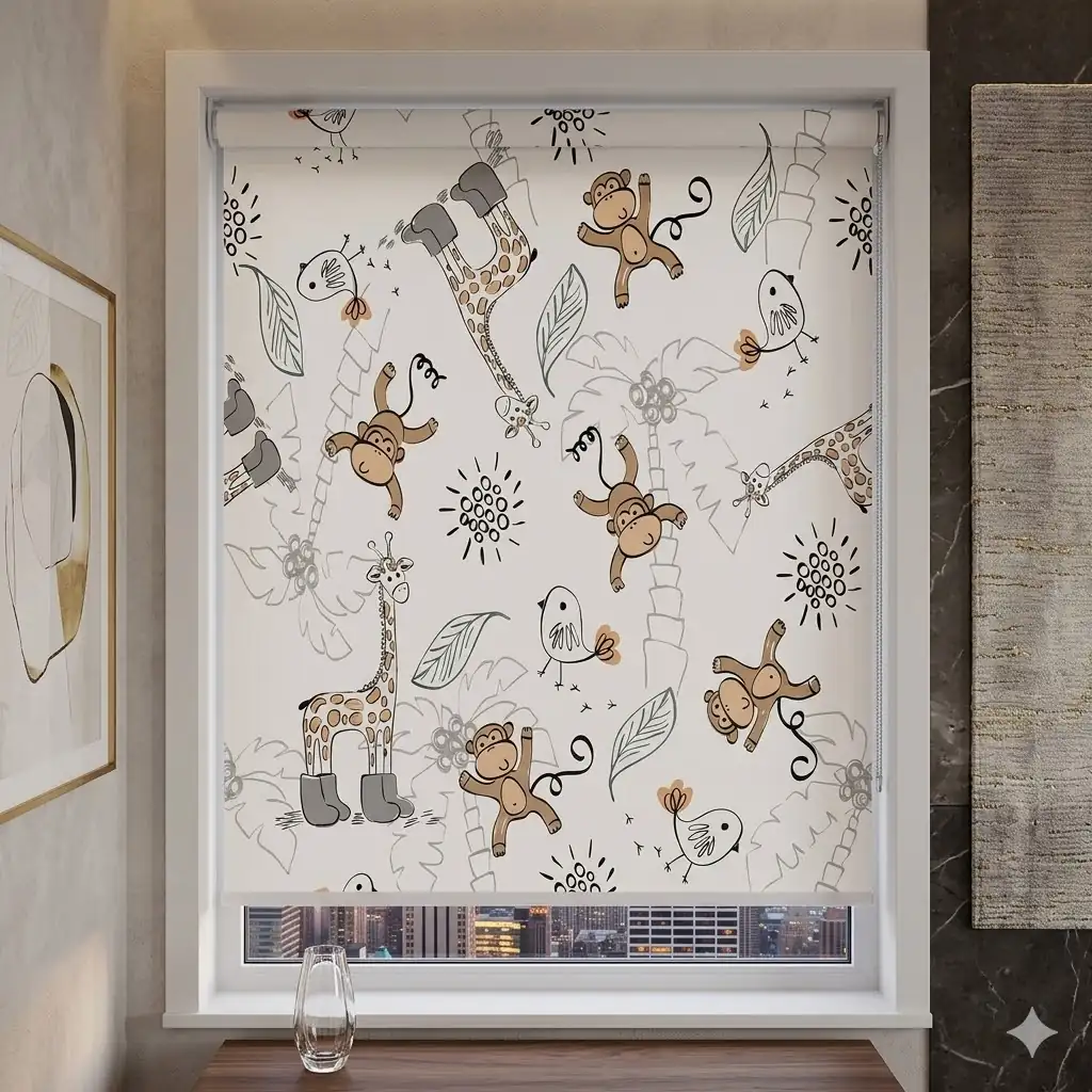 Urban Slate Roller Blind