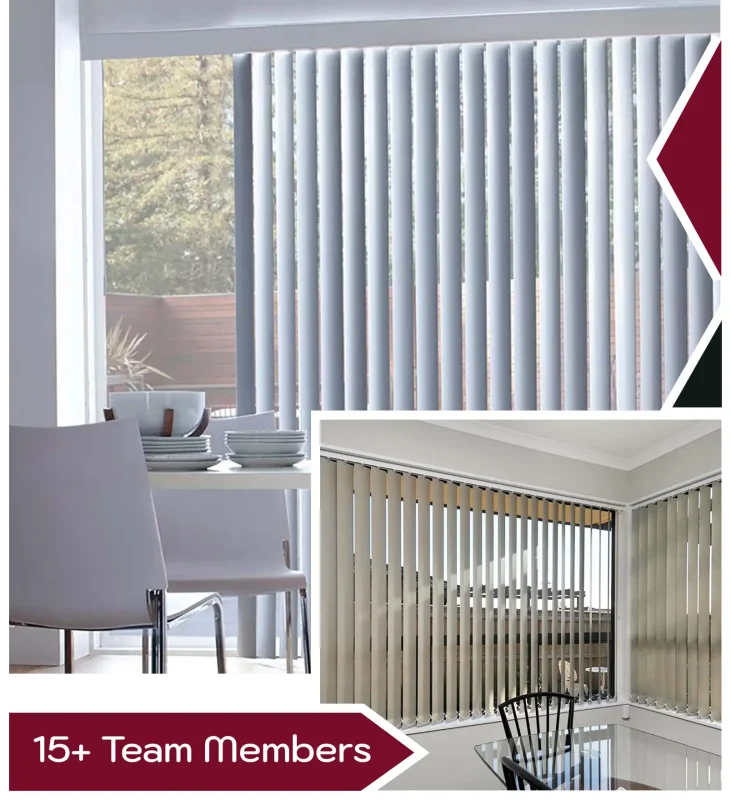 Abu Dhabi Vertical Blinds Designed for Comfort & Functionality