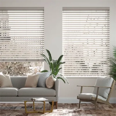 Bark Timber Style Venetian Blind