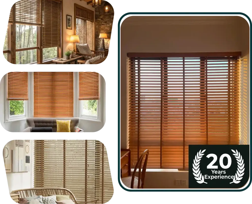 Buy Wooden Blinds Abu Dhabi Natural & Elegant Window Blinds