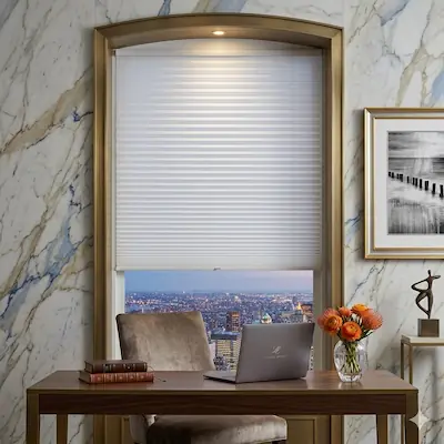 Cordless Top & Bottom Pleated Shades