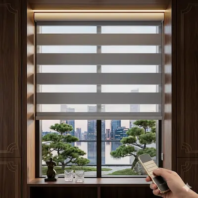Motorized Duplex Blind
