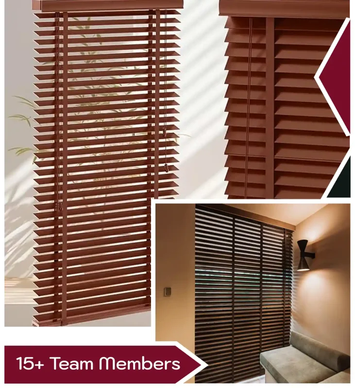 Timber Blinds Crafted for Modern & Luxury Interiors