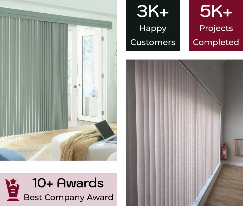 Vertical Blinds Abu Dhabi – Trusted Supplier of Functional Window Blinds