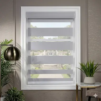 Zebra Roller Shades – Darken Rooms