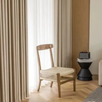 Bedroom Silk Curtains