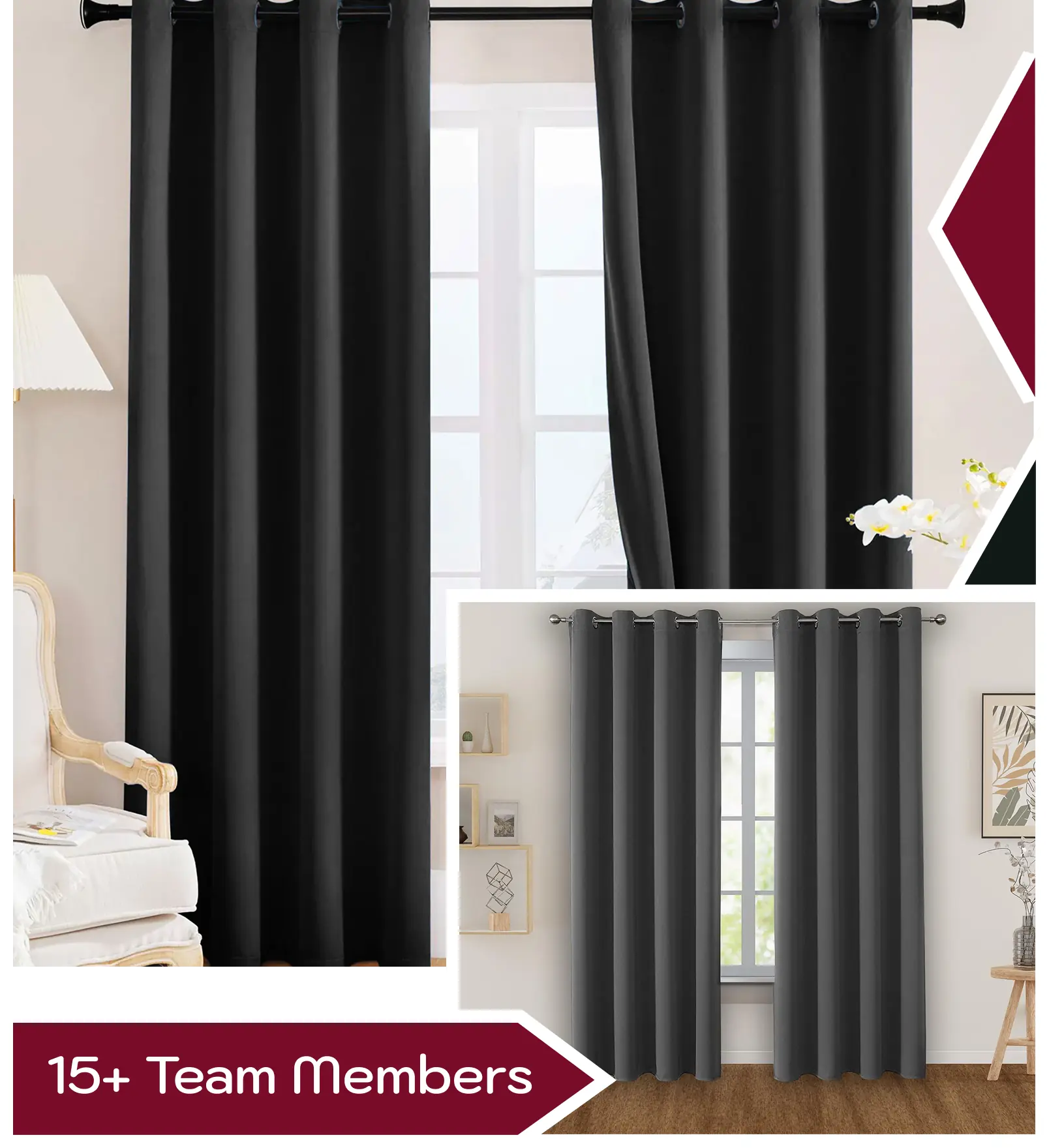 Blackout Curtains Designed for Comfort, Privacy & Everyday Living