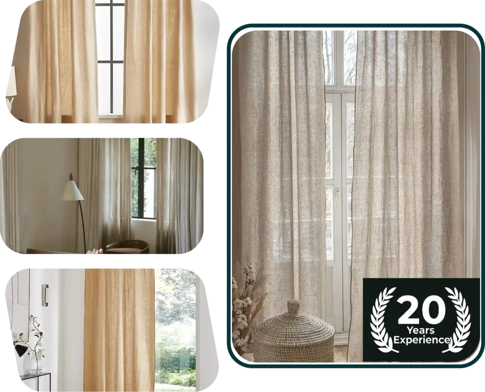 Buy Linen Curtains Abu Dhabi Natural Elegance for Modern Living Spaces