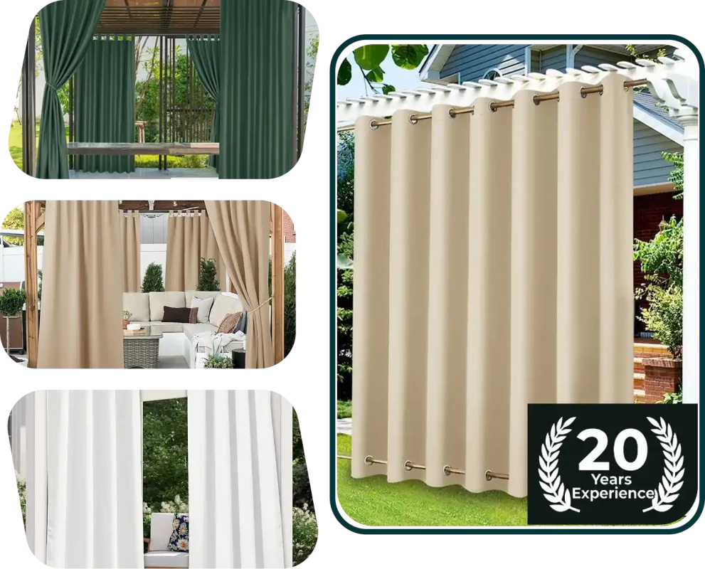 Buy Outdoor Curtains Abu Dhabi Stylish Shade & Privacy for Outdoor Living