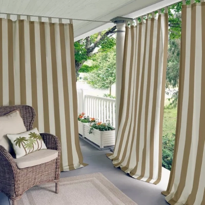 Custom Pergola Outdoor Curtains