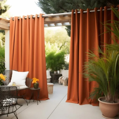 Custom Sizes Outdoor Curtains