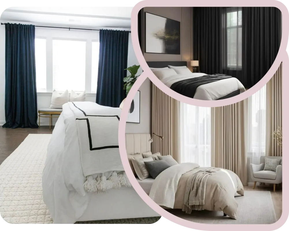 Customize Bedroom Window Curtains to Match Your Interior Style