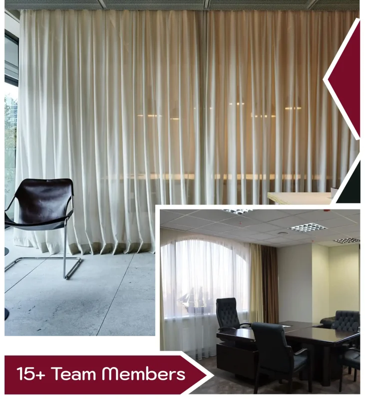 Office Curtains Designed for Professional & Productive Environments