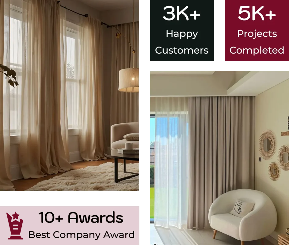 Beige Curtains Abu Dhabi – Beautifully Tailored for Modern & Classic Interiors