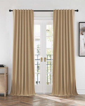 Beige Curtains