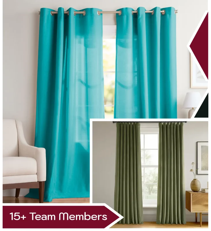 Curtains Designed for Stylish & Comfortable Living Spaces