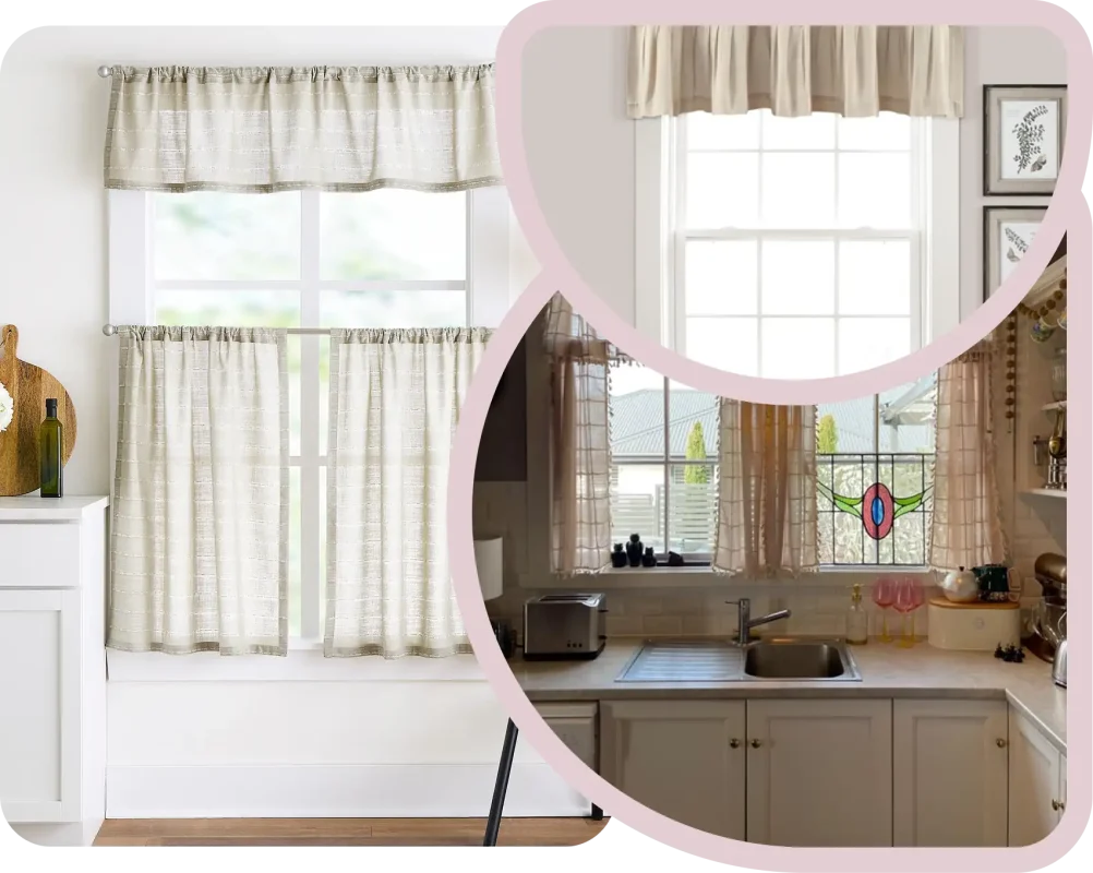 Get Customized Kitchen Curtains That Complement Your Cooking Interiors