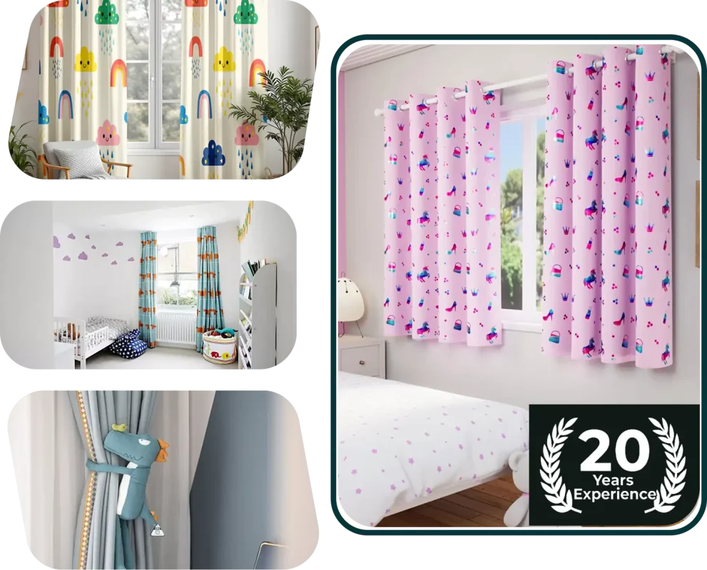 Get Kids Room Curtains Abu Dhabi Online at Discounted Prices