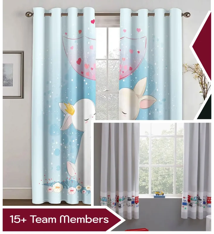 Kids' Room Curtains Crafted Around Everyday Family Living