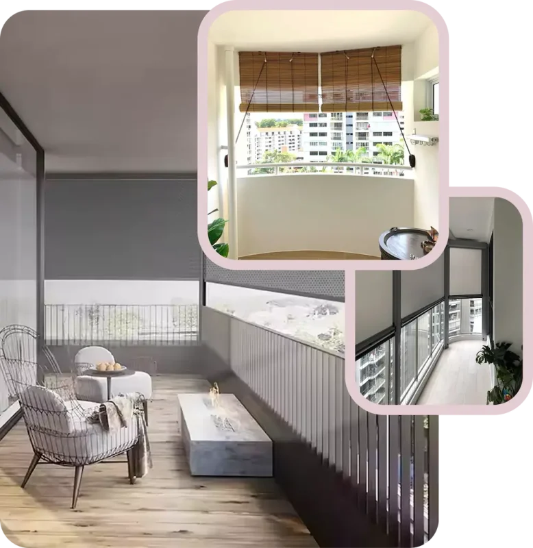 Our Balcony Window Shades Will Offer Shade & Style Benefits