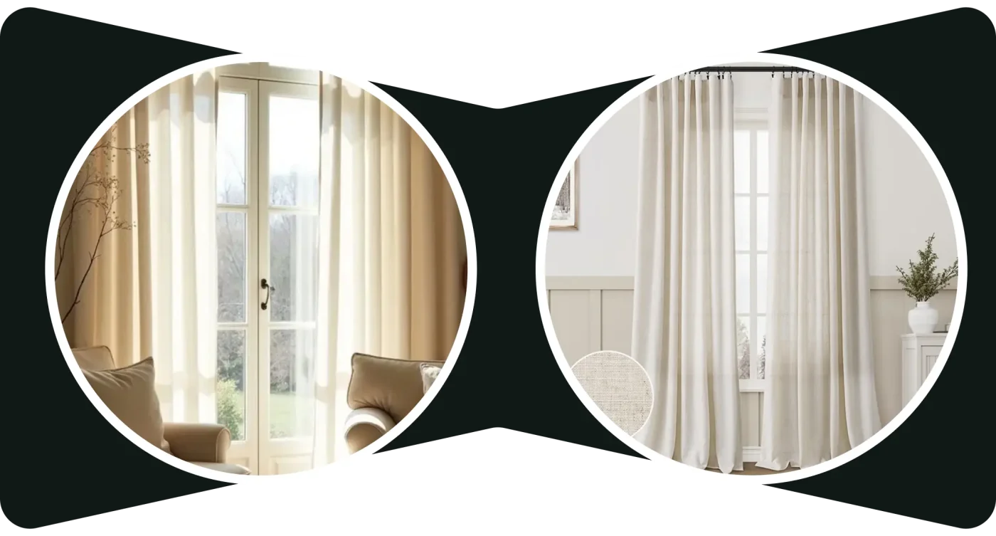 Style Windows With Beige Curtains That Never Go Out of Style