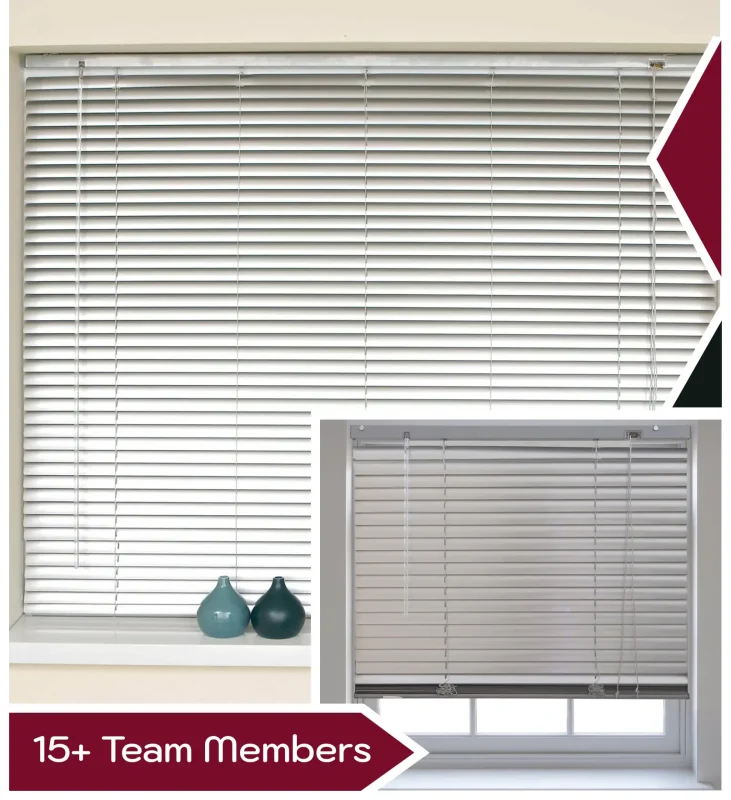We Offer These Blinds For All Living Space Windows